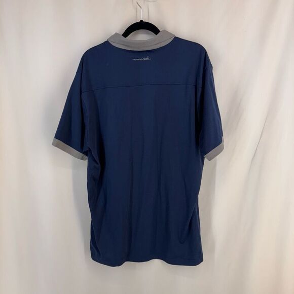 Travis Matthew Men’s Blue Stretch Collared Short Sleeve Golf Polo Shirt XL - Picture 2 of 9